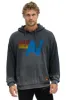 VINTAGE LOGO RELAXED PULLOVER HOODIE - FADED SMOKE sold by Aviator Nation