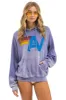 VINTAGE LOGO RELAXED PULLOVER HOODIE - FADED GRAPE sold by Aviator Nation