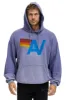 VINTAGE LOGO RELAXED PULLOVER HOODIE - FADED GRAPE sold by Aviator Nation