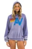 VINTAGE LOGO RELAXED PULLOVER HOODIE - FADED GRAPE sold by Aviator Nation