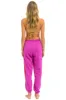 5 STRIPE SWEATPANTS - MAGENTA // ORANGE // YELLOW sold by Aviator Nation