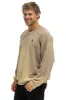 ESSENTIAL RELAXED CREW SWEATSHIRT - FADED TAN sold by Aviator Nation