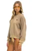 ESSENTIAL RELAXED CREW SWEATSHIRT - FADED TAN sold by Aviator Nation