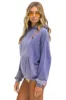 ESSENTIAL RELAXED PULLOVER HOODIE - FADED GRAPE sold by Aviator Nation
