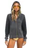 ESSENTIAL ZIP HOODIE - FADED SMOKE sold by Aviator Nation