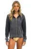 ESSENTIAL ZIP HOODIE - FADED SMOKE sold by Aviator Nation