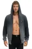 ESSENTIAL ZIP HOODIE - FADED SMOKE sold by Aviator Nation