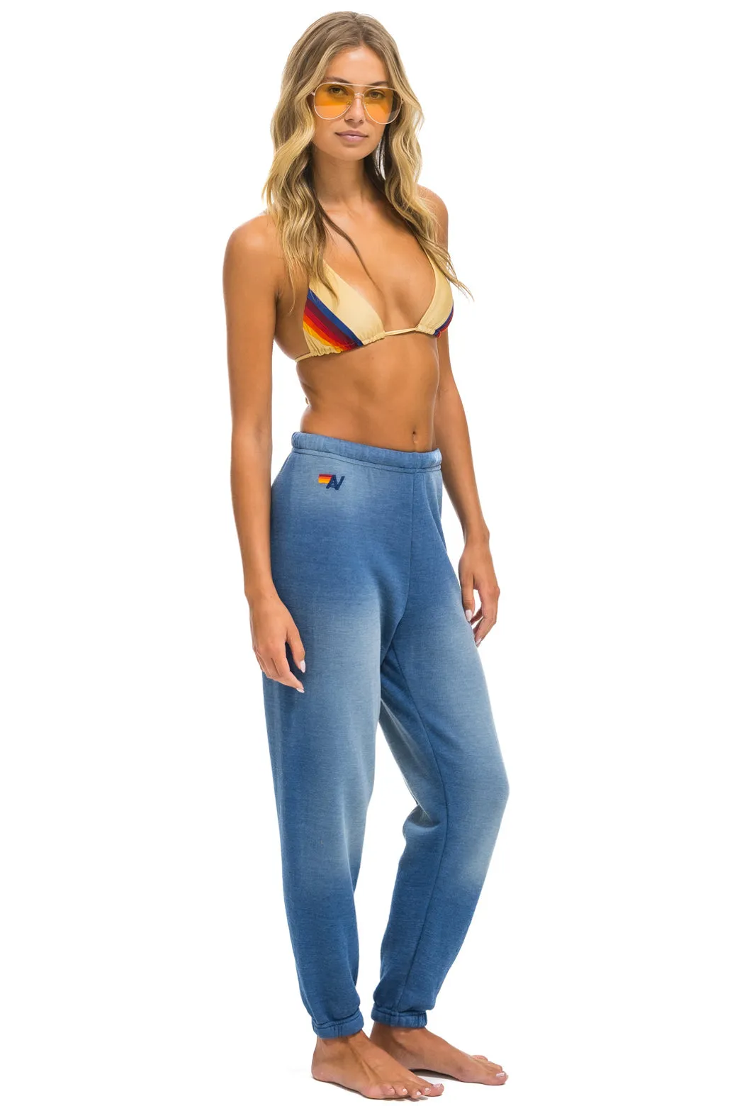 ESSENTIAL SWEATPANTS - FADED WATER sold by Aviator Nation product image thumbnail 3