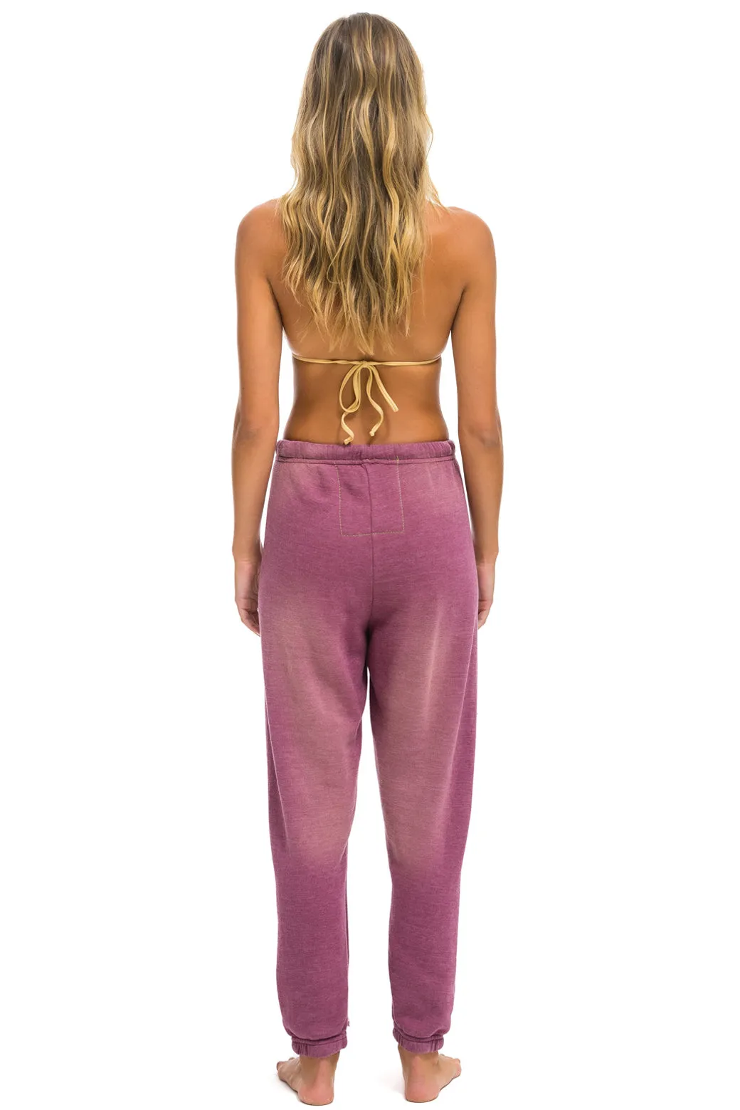 ESSENTIAL SWEATPANTS - FADED BERRY sold by Aviator Nation product image thumbnail 4