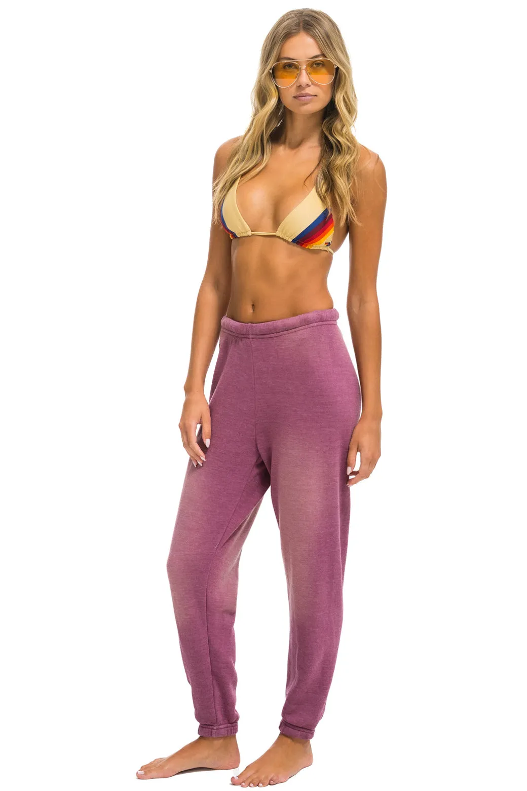 ESSENTIAL SWEATPANTS - FADED BERRY sold by Aviator Nation product image thumbnail 2