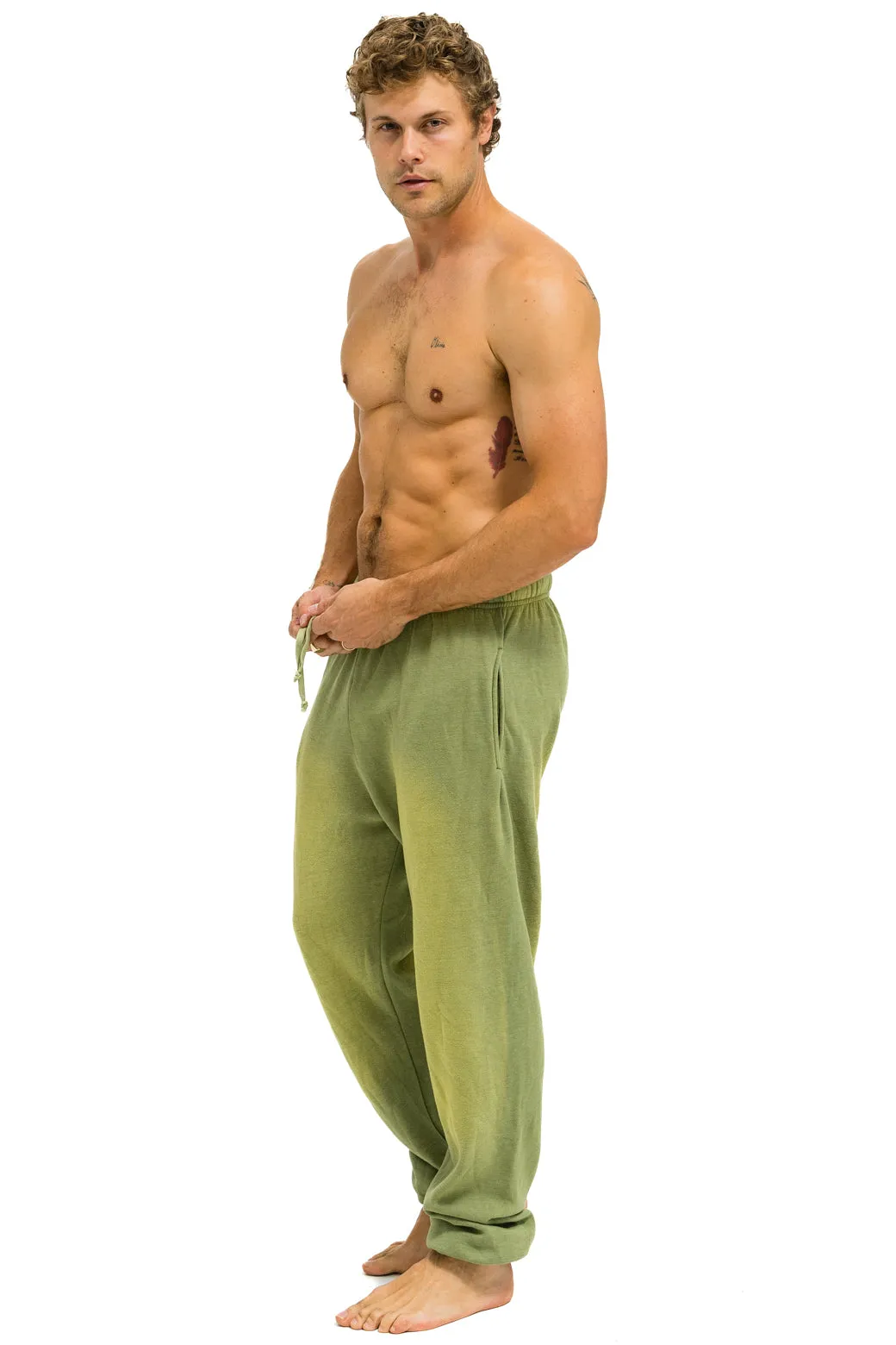 ESSENTIAL SWEATPANTS - FADED ARMY sold by Aviator Nation product image thumbnail 3