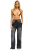 ESSENTIAL WIDE LEG POCKET SWEATPANTS - FADED SMOKE sold by Aviator Nation