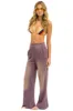 ESSENTIAL WIDE LEG POCKET SWEATPANTS - FADED MOCHA sold by Aviator Nation