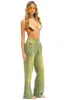 ESSENTIAL WIDE LEG POCKET SWEATPANTS - FADED ARMY sold by Aviator Nation