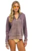 ESSENTIAL ZIP HOODIE - FADED MOCHA sold by Aviator Nation