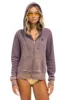 ESSENTIAL ZIP HOODIE - FADED MOCHA sold by Aviator Nation