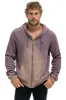 ESSENTIAL ZIP HOODIE - FADED MOCHA sold by Aviator Nation