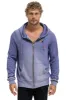 ESSENTIAL ZIP HOODIE - FADED GRAPE sold by Aviator Nation