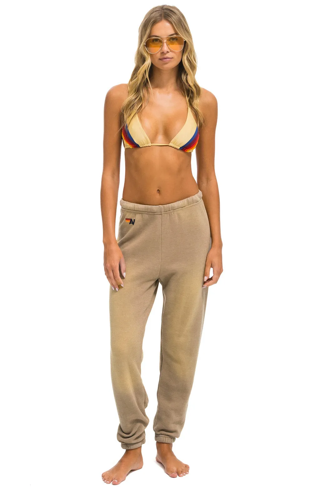 ESSENTIAL SWEATPANTS - FADED TAN sold by Aviator Nation