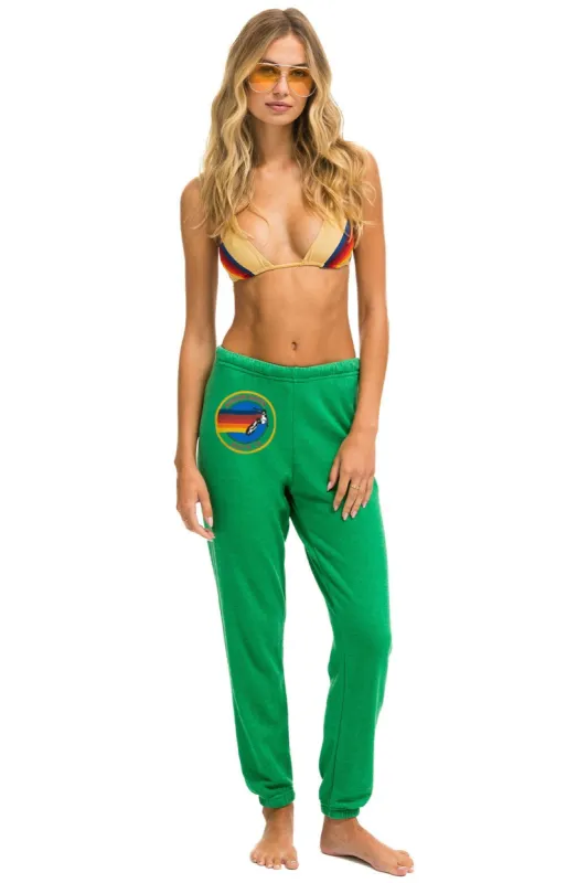 AVIATOR NATION AUSTIN SWEATPANTS - KELLY GREEN sold by Aviator Nation