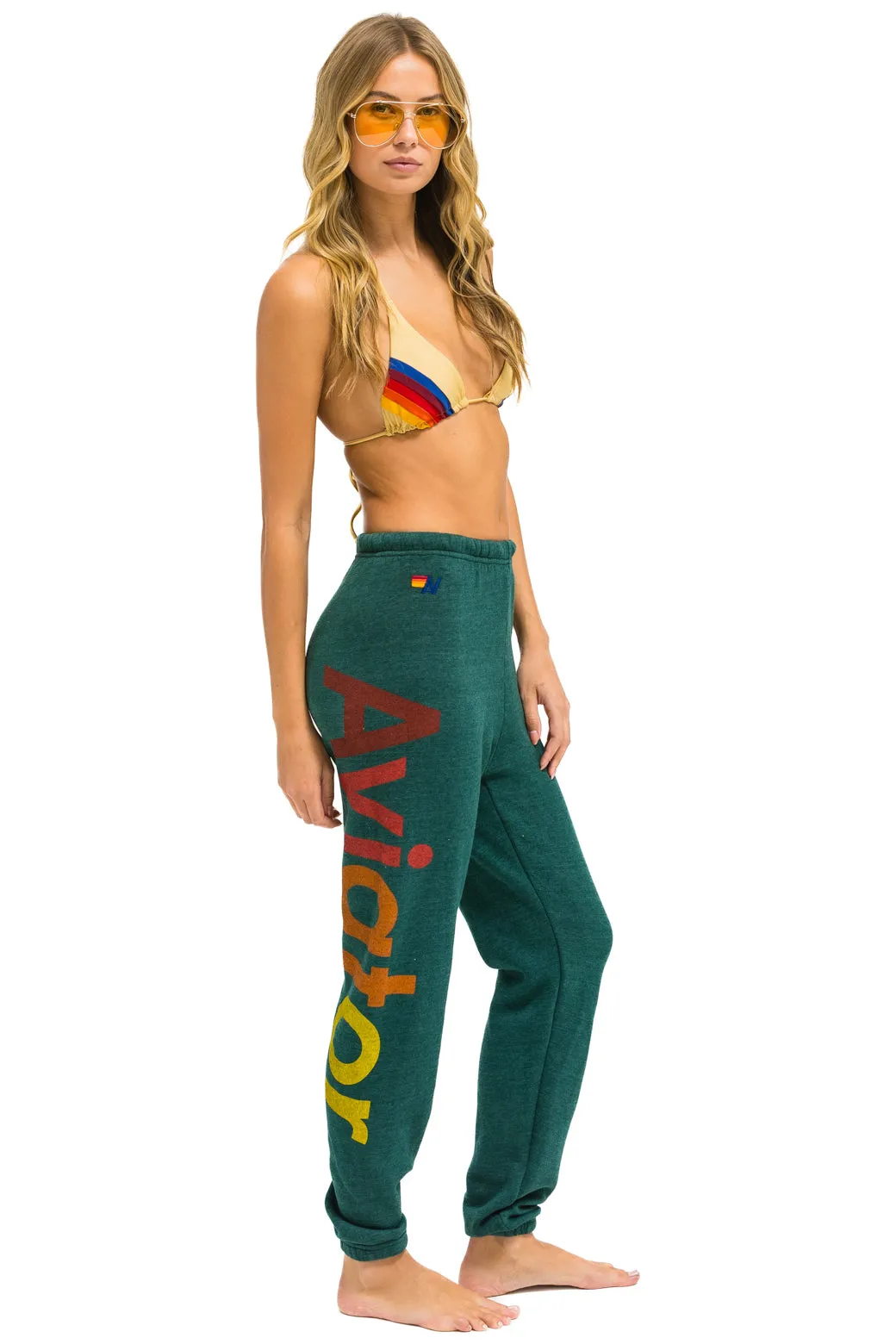 AVIATOR NATION 2 SWEATPANTS - FOREST sold by Aviator Nation