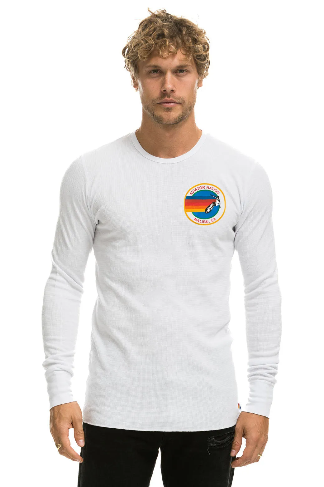 AVIATOR NATION MALIBU THERMAL - WHITE sold by Aviator Nation product image thumbnail 2