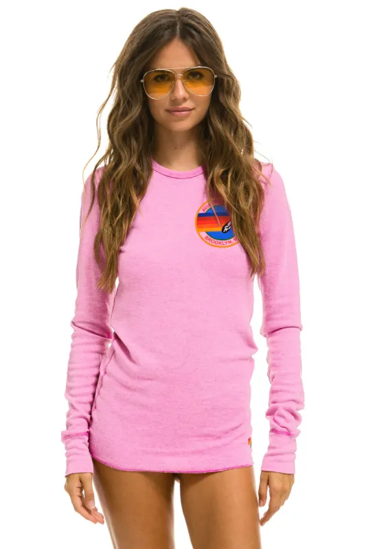AVIATOR NATION BROOKLYN THERMAL - NEON PINK sold by Aviator Nation