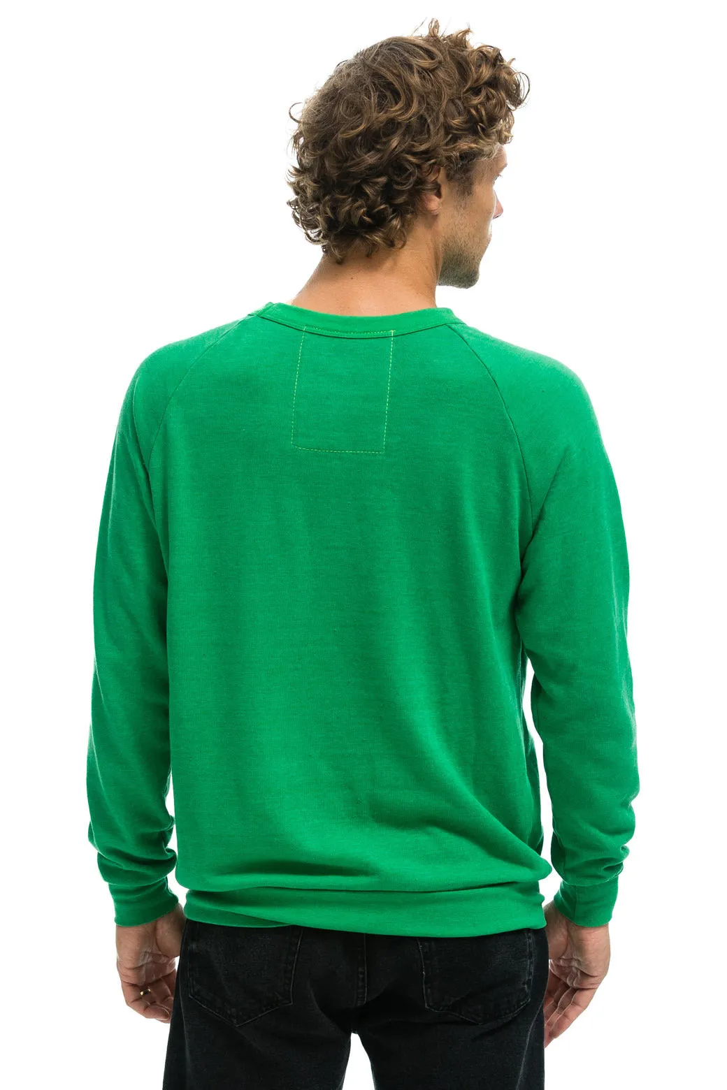 LOGO SWEATSHIRT - KELLY GREEN sold by Aviator Nation product image thumbnail 3