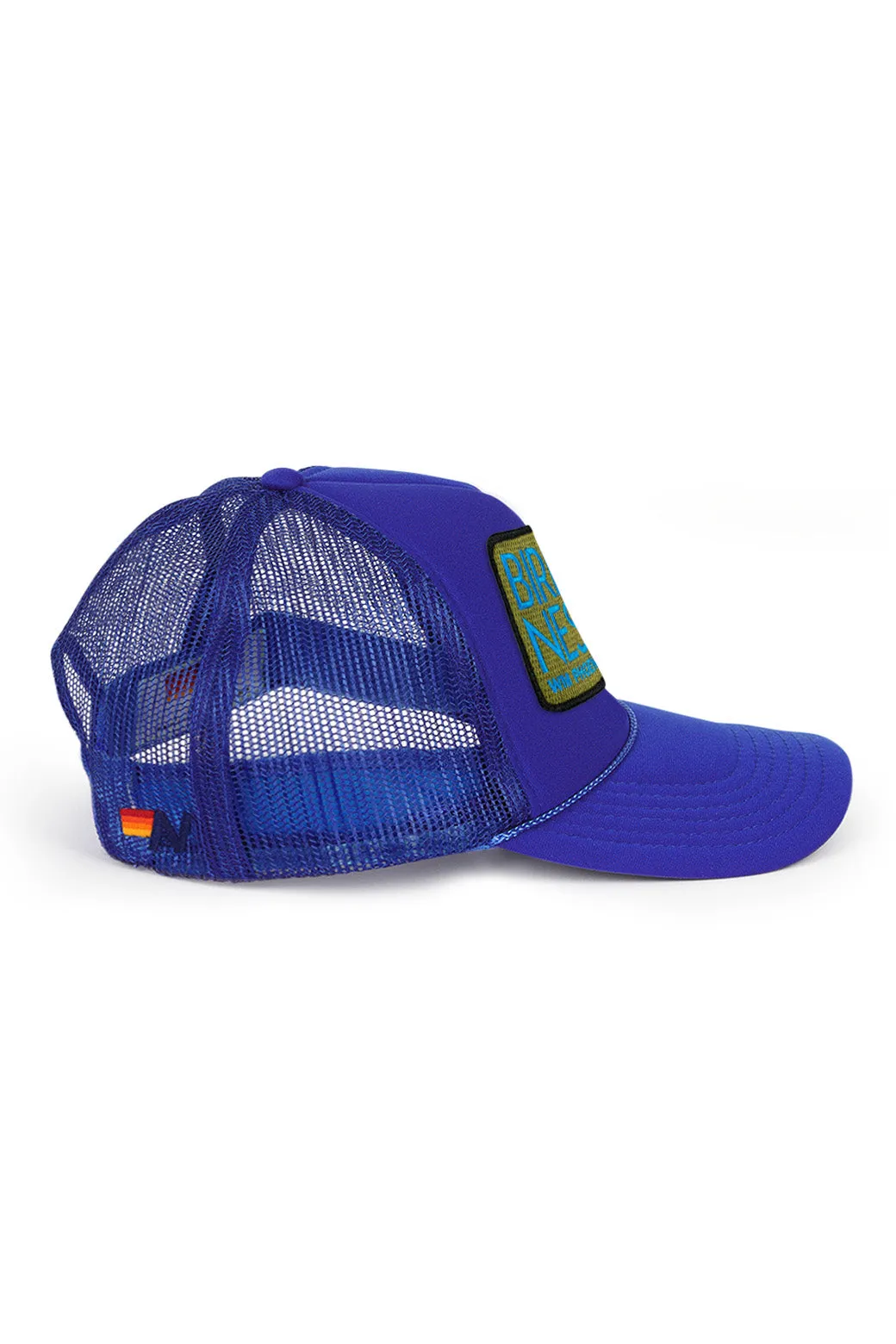 WMPO BIRDS NEST 2025 TRUCKER HAT - ROYAL sold by Aviator Nation product image thumbnail 2