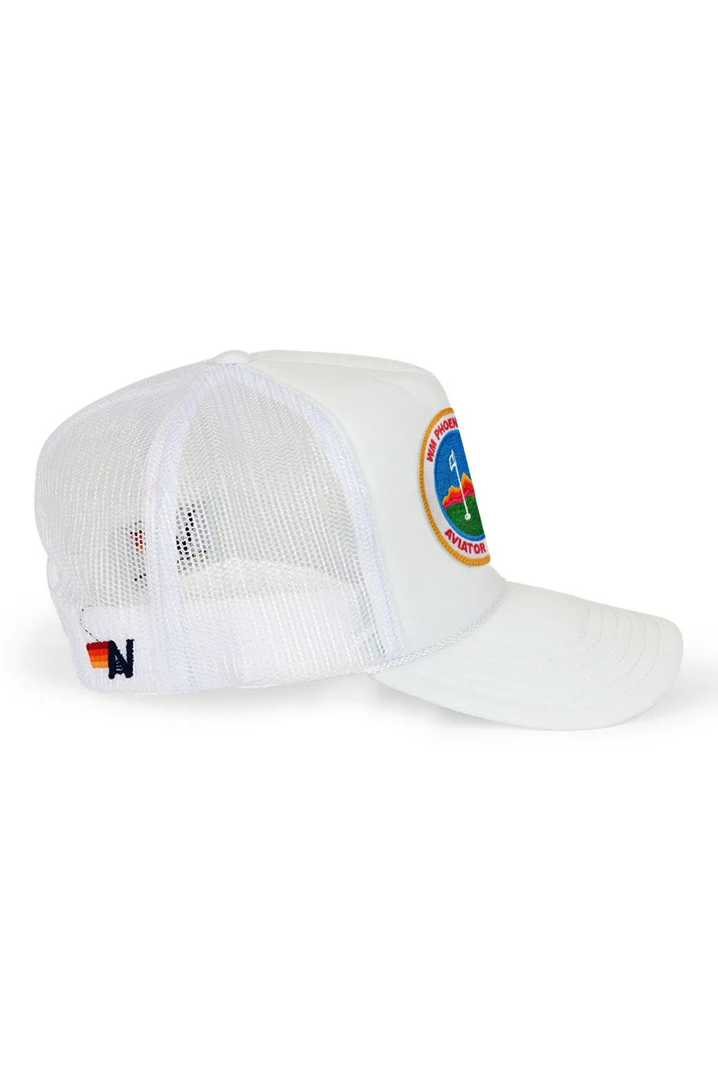 WM PHOENIX OPEN 2025 TRUCKER HAT - WHITE sold by Aviator Nation product image thumbnail 2
