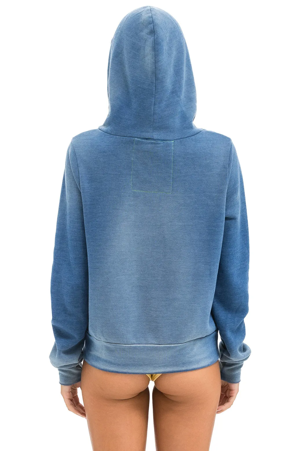 NINJA PULLOVER HOODIE - FADED WATER sold by Aviator Nation product image thumbnail 3
