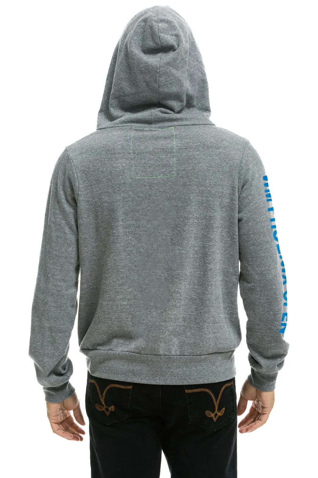 WMPO BIRDS NEST 2025 ZIP HOODIE - HEATHER GREY sold by Aviator Nation product image thumbnail 4
