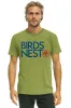 WMPO BIRDS NEST 2025 UNISEX CREW TEE - JUNGLE GREEN sold by Aviator Nation