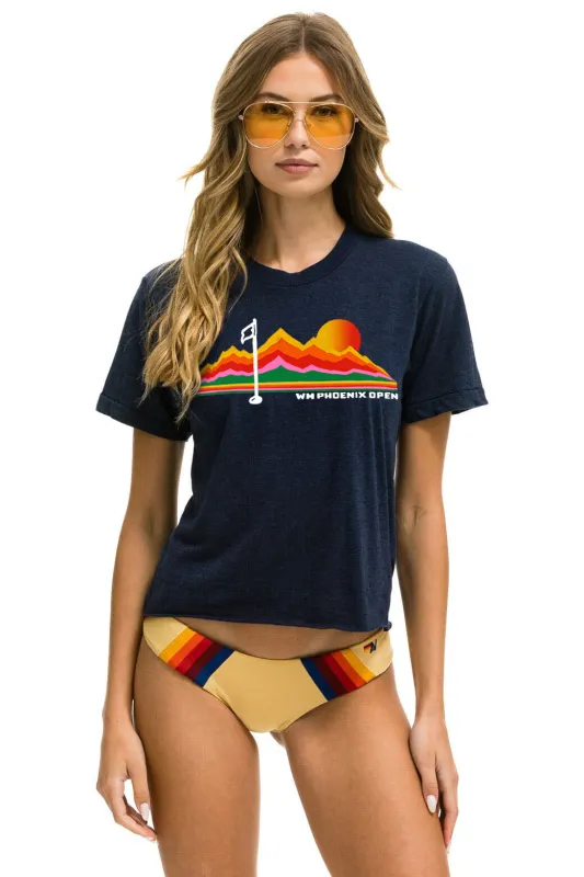 WASTE MANAGEMENT OPEN 2025 BOYFRIEND TEE - NAVY sold by Aviator Nation