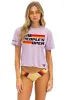 WM PHOENIX OPEN 2025 BOYFRIEND TEE - MAUVE sold by Aviator Nation