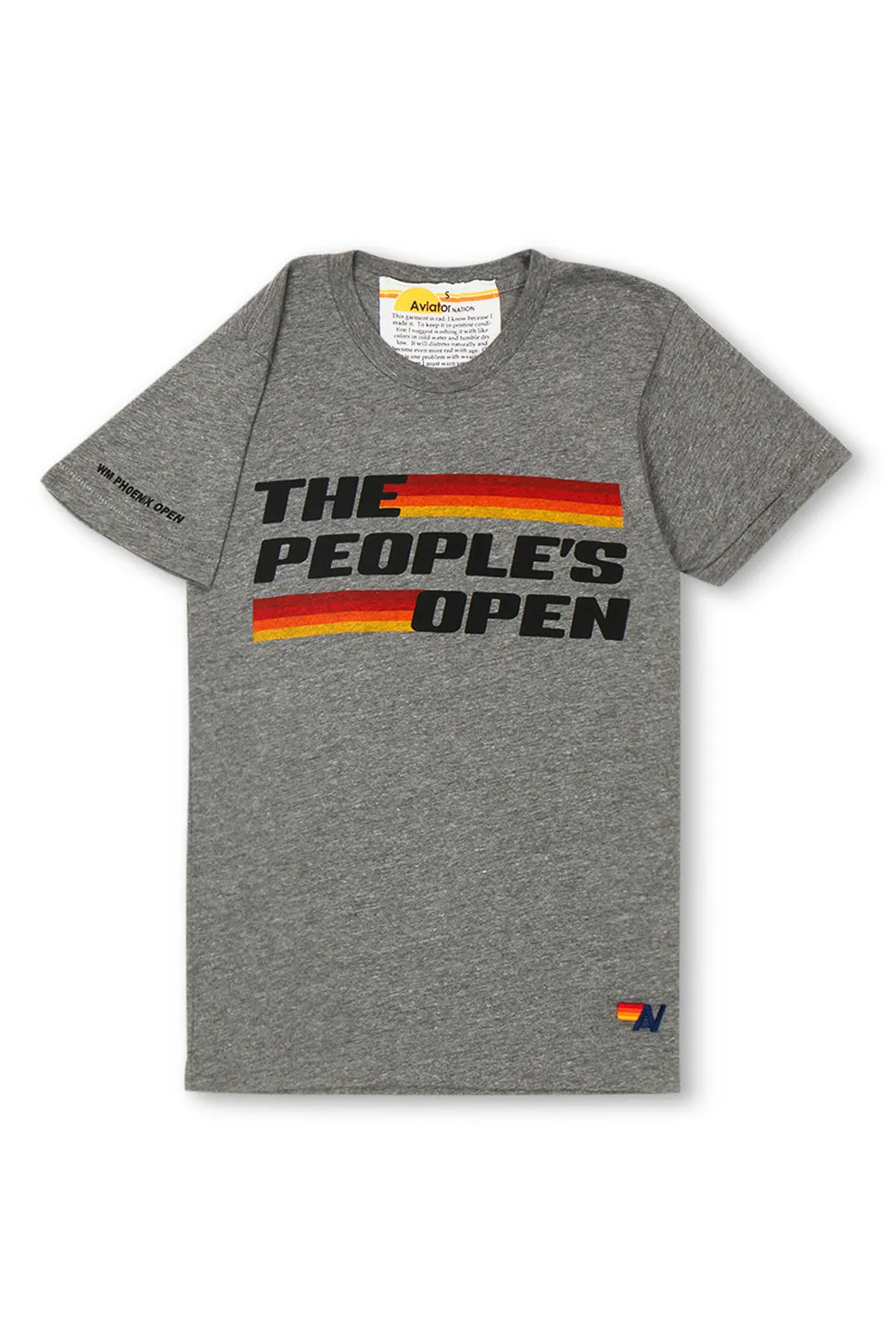 WM PHOENIX OPEN 2025 UNISEX CREW TEE - HEATHER sold by Aviator Nation product image thumbnail 4