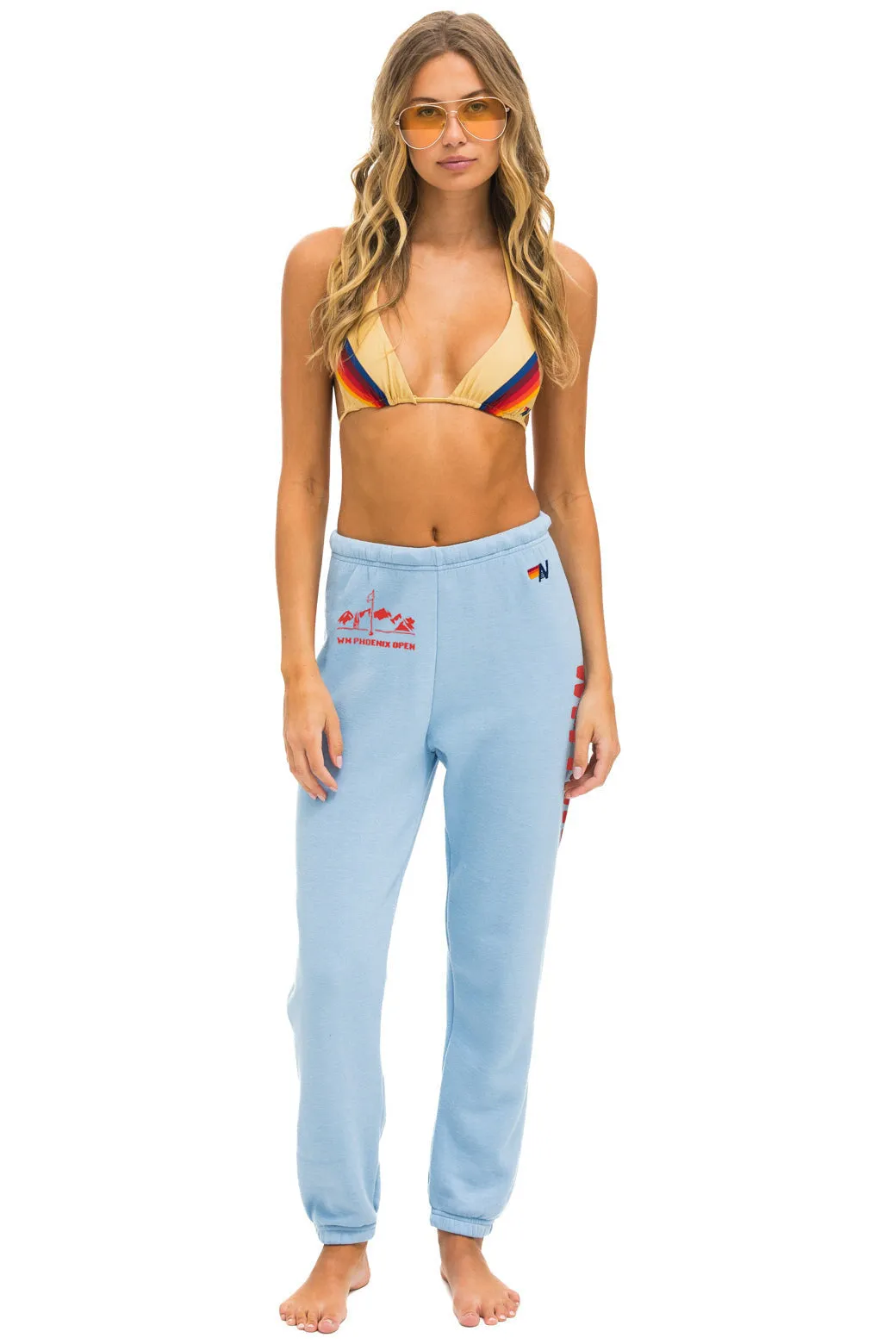 WM PHOENIX OPEN 2025 UNISEX SWEATPANTS - ICE sold by Aviator Nation