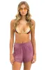 BOLT STITCH CLUB SHORTS - FADED BERRY sold by Aviator Nation