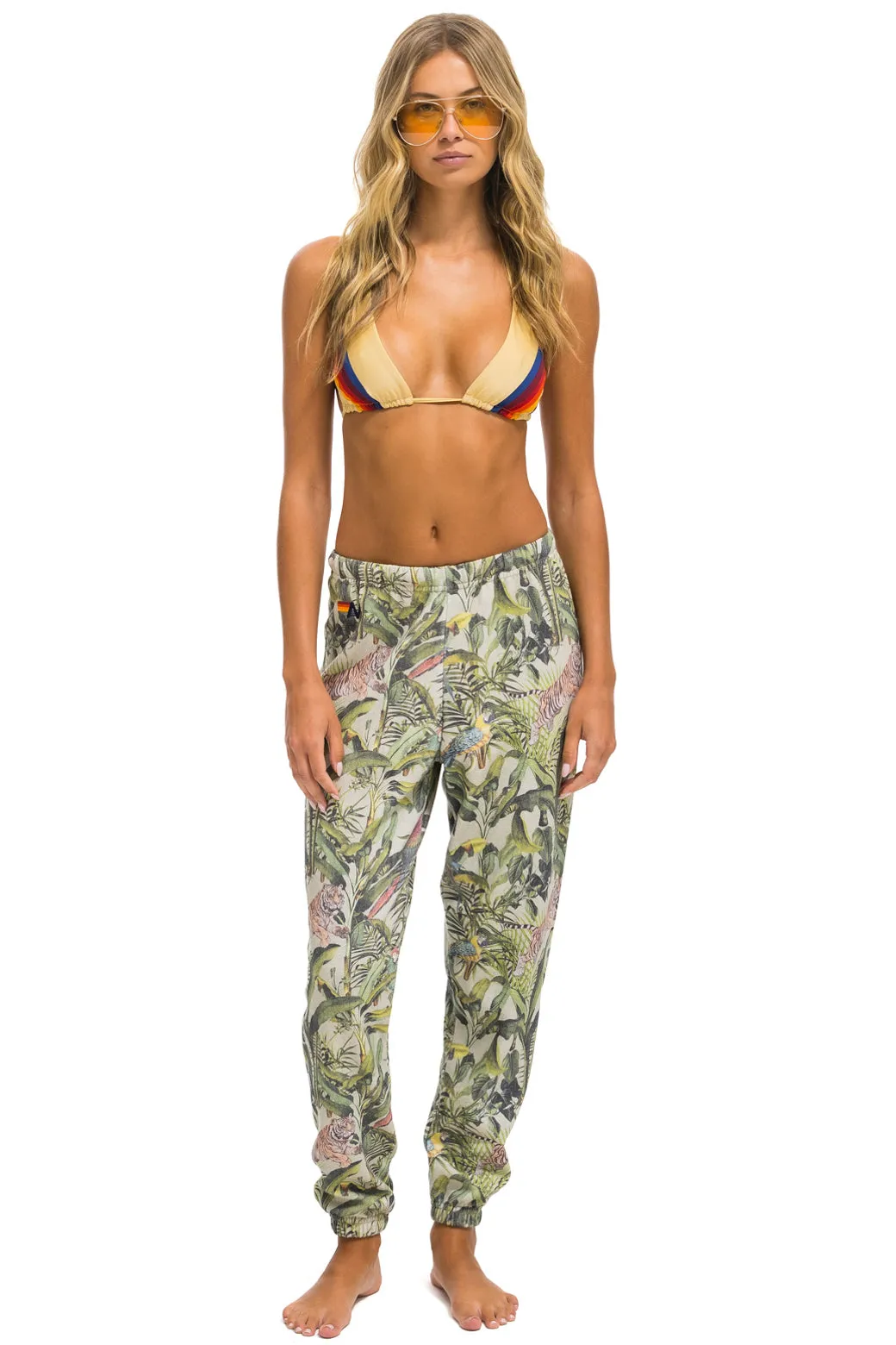 JUNGLE SWEATPANTS - SAND sold by Aviator Nation