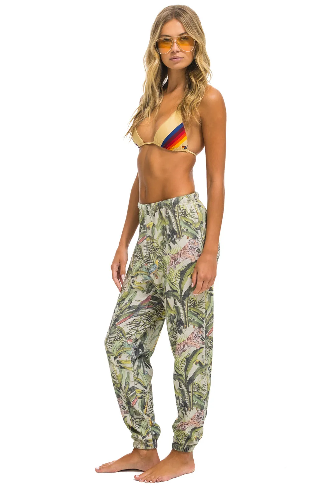 JUNGLE SWEATPANTS - SAND sold by Aviator Nation product image thumbnail 3