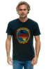 SIGNATURE TEXAS TEE - CHARCOAL sold by Aviator Nation