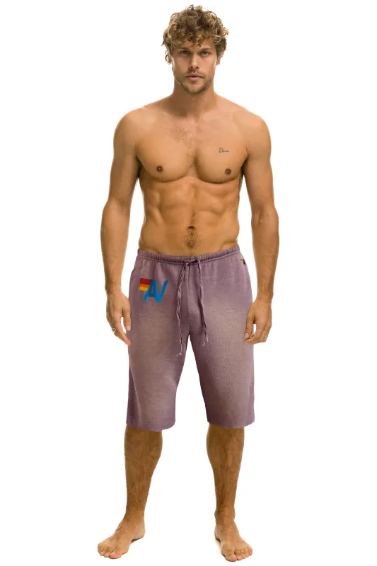 VINTAGE LOGO MENS SWEATSHORTS - FADED MOCHA sold by Aviator Nation