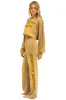 AN 3D WIDE LEG POCKET SWEATPANTS - FADED TAN sold by Aviator Nation