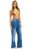 AN 3D WIDE LEG POCKET SWEATPANTS - FADED WATER sold by Aviator Nation