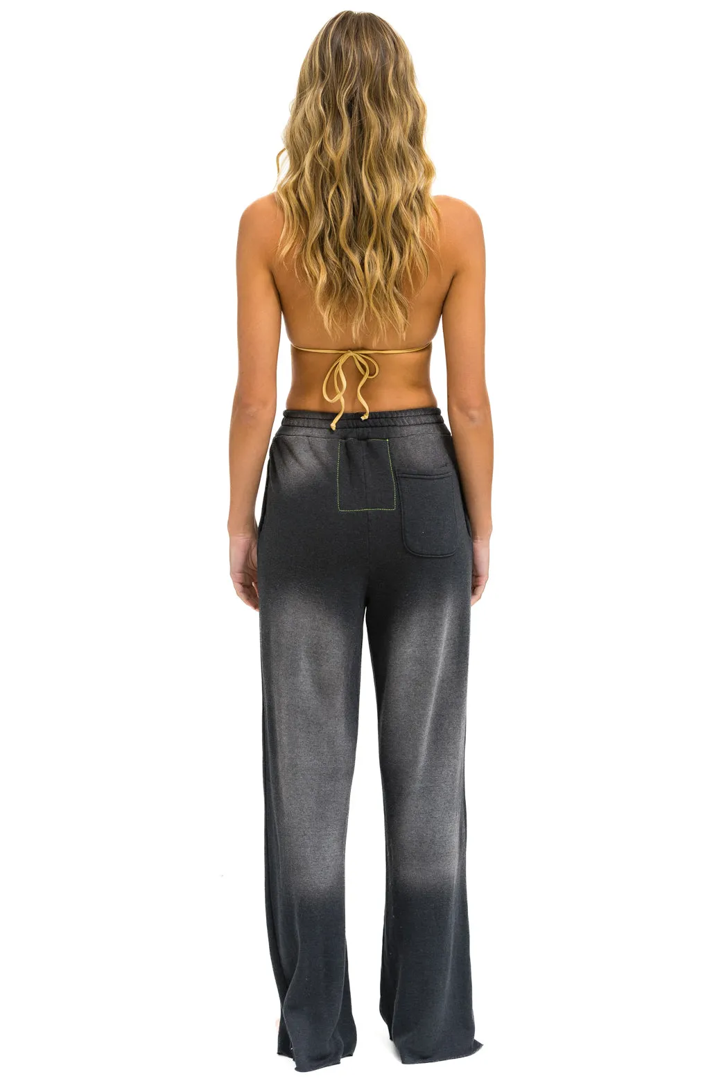 PARROT WIDE LEG POCKET SWEATPANTS - FADED SMOKE sold by Aviator Nation product image thumbnail 4