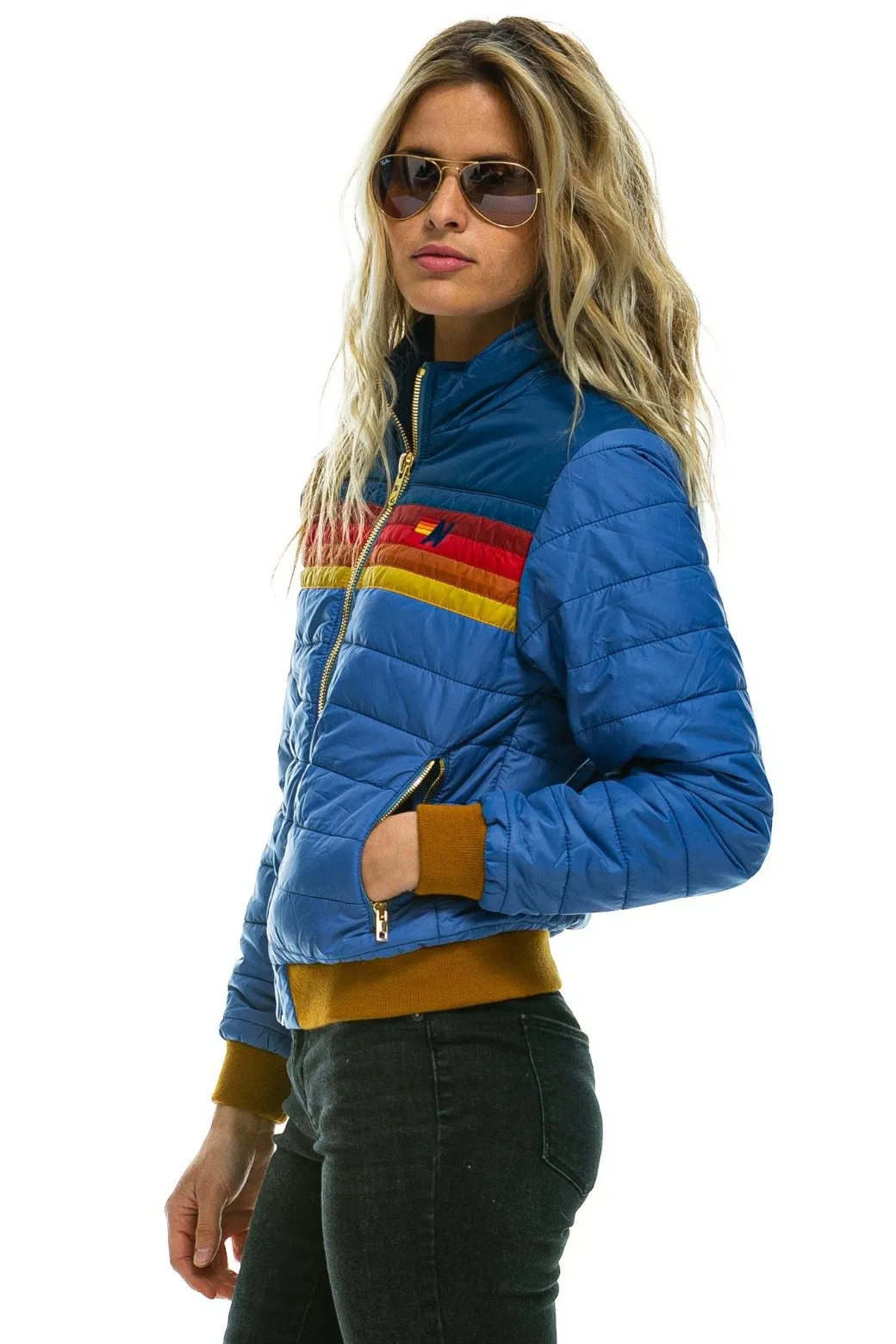 JOURNEY JACKET - MOONLIGHT sold by Aviator Nation product image thumbnail 3