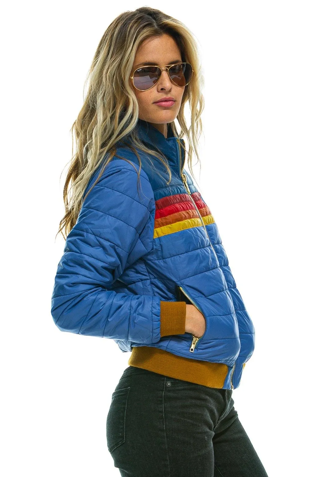 JOURNEY JACKET - MOONLIGHT sold by Aviator Nation product image thumbnail 2
