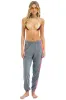 5 STRIPE SWEATPANTS - HEATHER GREY // NEON sold by Aviator Nation