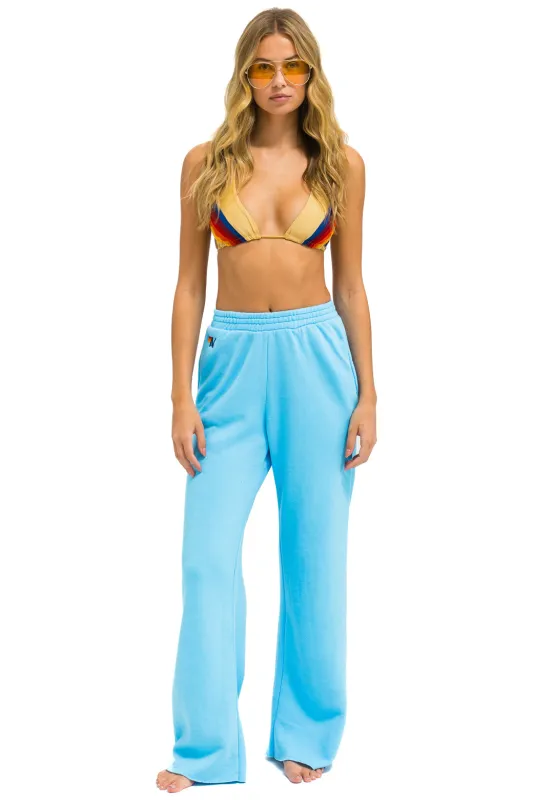 WIDE LEG POCKET SWEATPANTS - SKY sold by Aviator Nation