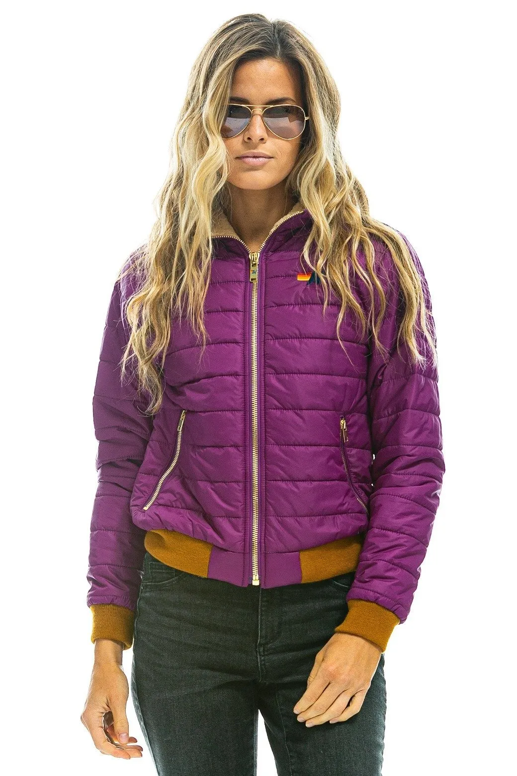 ALL SEASONS JACKET - GLOXINIA sold by Aviator Nation product image thumbnail 2